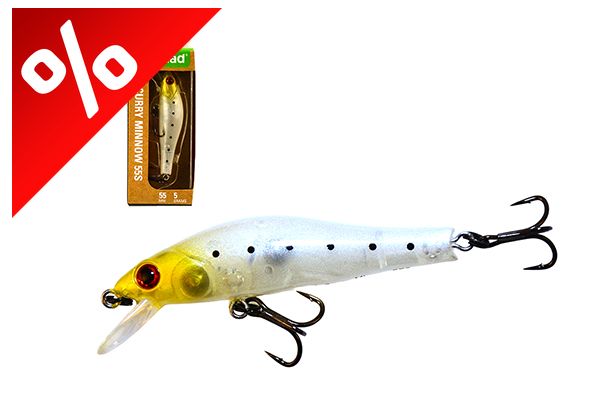 MUSTAD SCURRY MINNOW 55S PEARL
