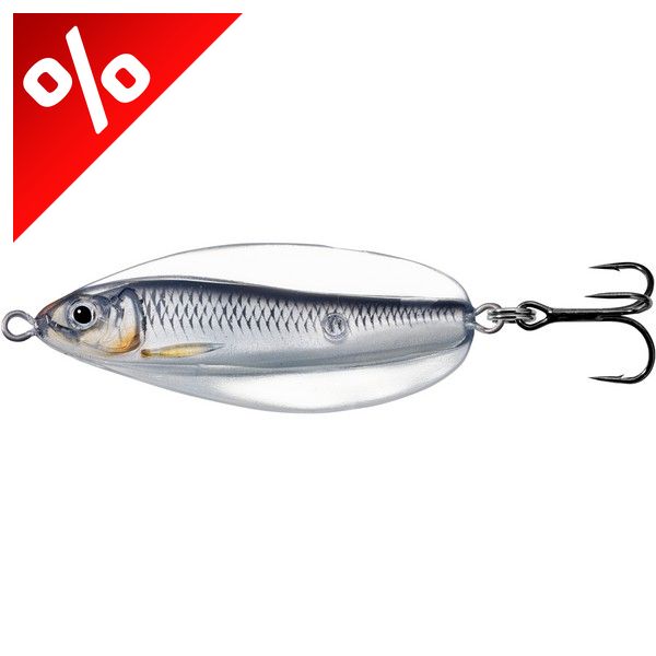LIVETARGET ERRATIC SHINER SPOON SILVER/BLACK 55 MM 11 G