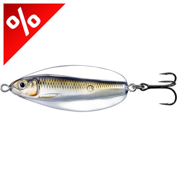 LIVETARGET ERRATIC SHINER SPOON SILVER/BRONZE 55 MM 11 G