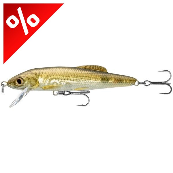 LIVETARGET MINNOW FINESSE JERKBAIT EMERALD SHINER 60 MM 11G