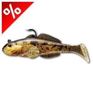 LIVETARGET GOBY SWIMBAIT NATURAL/GOLD 80 MM 14 G