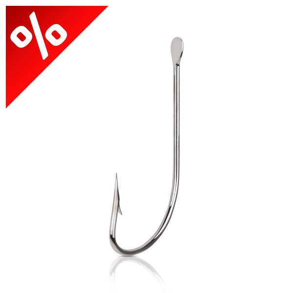 MUSTAD CRYSTAL HOOKS NICKEL 1/0 25DB/CSOMAG