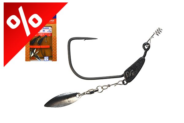 MUSTAD INFILTRATOR BLADE WEIGHT, 5/0, 7G 2DB/CSOMAG