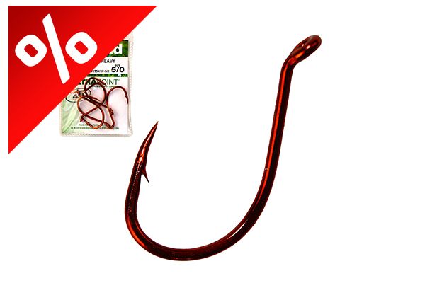 MUSTAD BEAK HOOKS, BIG RED 2 12DB/CSOMAG