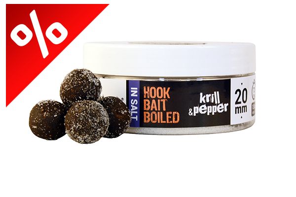 THE BIG ONE HOOK BAIT IN SALT KRILL&PEPPER 20MM