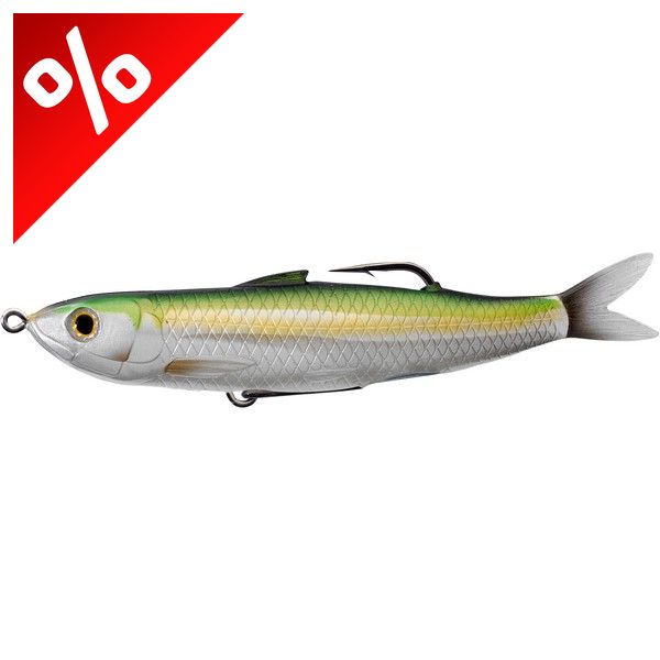 LIVETARGET SHINER WALKING BAIT METALLIC LEMON LIME 115 MM 14 G