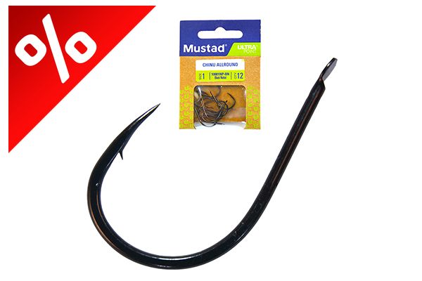 MUSTAD CHINU ALLROUND HOOK 4 12DB/CSOMAG