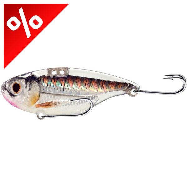 LIVETARGET SONIC SHAD BLADE BAIT GLOW/BLACK 50 MM 11G