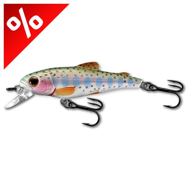 LIVETARGET TROUT JERKBAIT RAINBOW TROUT 70 MM 9 G