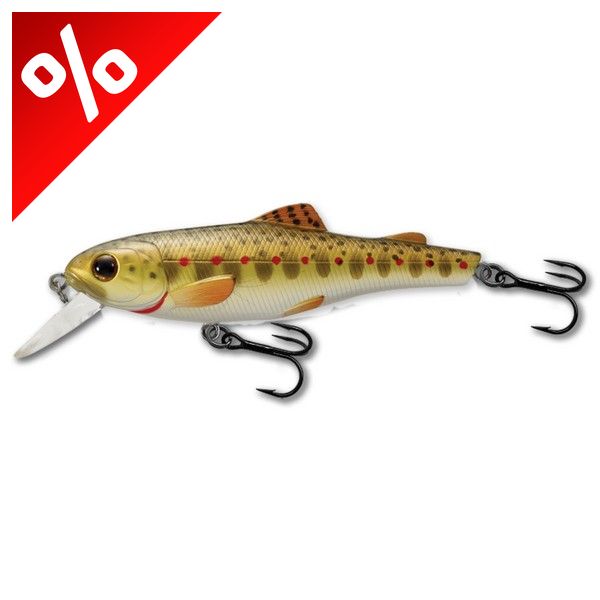 LIVETARGET TROUT JERKBAIT BROWN TROUT 70 MM 9 G