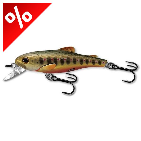 LIVETARGET TROUT JERKBAIT BROOK TROUT 70 MM 9 G