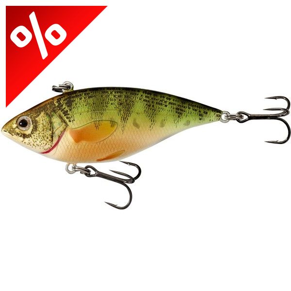 LIVETARGET YELLOW PERCH RATTLEBAIT NATURAL/MATTE 60 MM 11 G SINKING