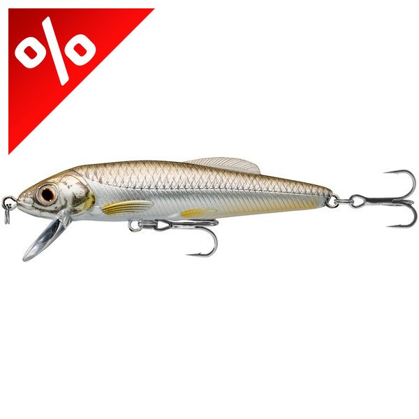 LIVETARGET MINNOW FINESSE JERKBAIT SILVER/PEARL 60 MM 11G