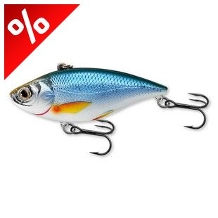 LIVETARGET GOLDEN SHINER RATTLEBAIT GLOW/BLACK 50 MM 7 G