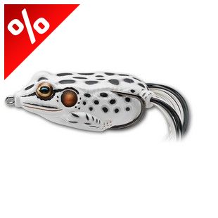 LIVETARGET FROG WALKING BAIT ALBINO/WHITE 45 MM 7 G