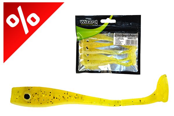 WIZARD PADDLE MINNOW YELLOW 10 CM 5PCS/BAG