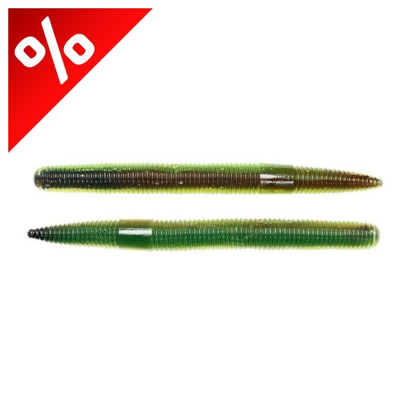 LIVETARGET 3" STICK WORM BROWN / CHARTREUSE 76 MM  SINKING