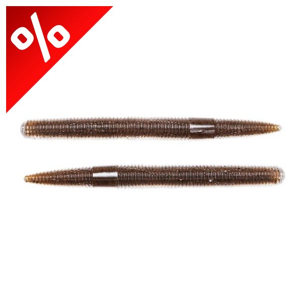 LIVETARGET 3" STICK WORM BROWN / BLACK 76 MM  SINKING