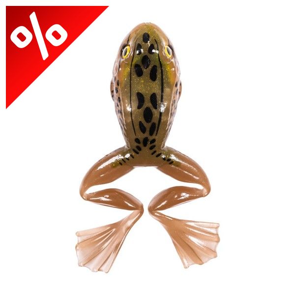 LIVETARGET 2" FREESTYLE FROG 2.0 TAN / BROWN 50 MM  FLOATING