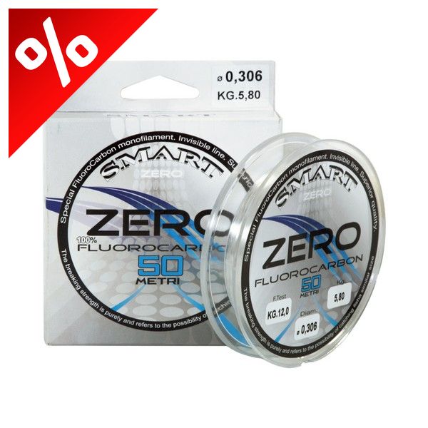 MAVER MONOFILO ZERO FLUOROCARBON50 M 0,172MM