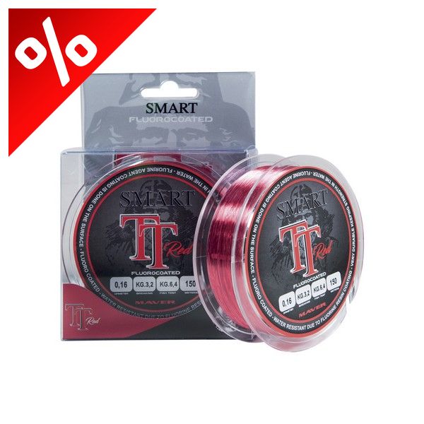 MAVER MONOF. TT RED FLUORINE 150M 0,22MM
