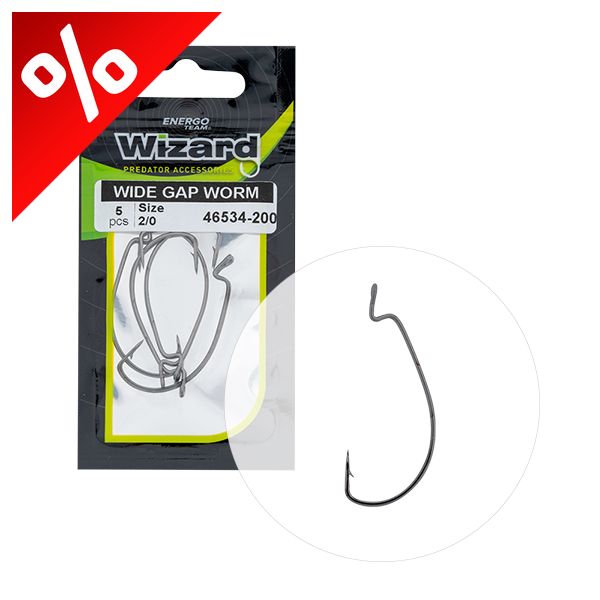 WIZARD HOROG WIDE GAP WORM 5/0