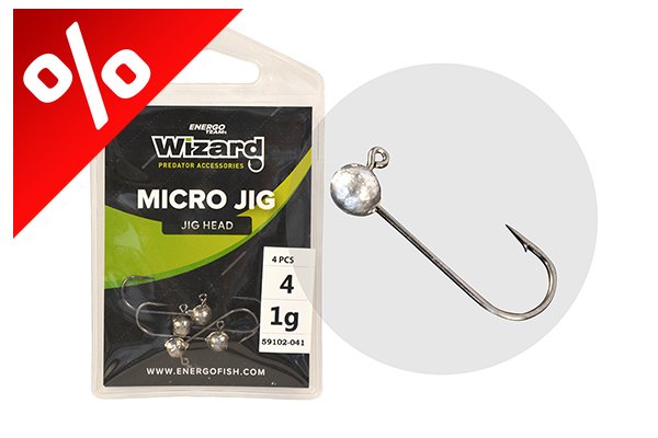 WIZARD MICRO JIG 2316 FEJ 1/0 2G