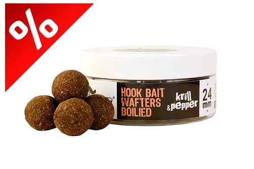THE BIG ONE HOOK BAIT WAFTERS BOILIE KRILL&PEPPER 24MM