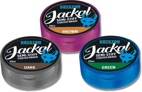 JACKAL SEMI-STIFF 30LBS 20M BROWN  AKCIÓ -30%