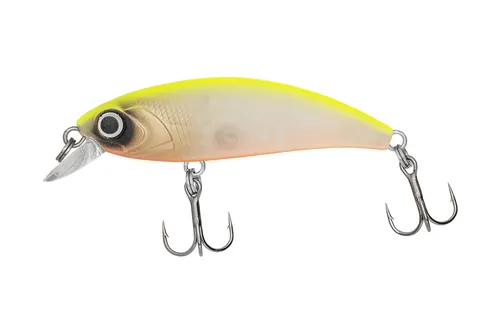 PZ IMMORTAL SHAD WOBBLER, 5 CM, 4 G, FLUO SÁRGA, FEHÉR, ÚSZÓ