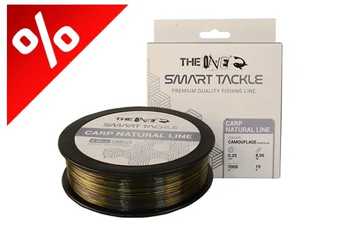 THE ONE CARP NATURAL LINE CAMOUFLAGE 1000M 0.25MM 8,95KG 19LB