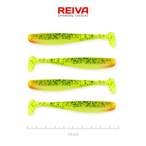 FLASH SHAD 10CM 4DB/CS (WATERMELON)