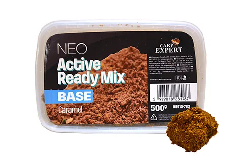 CARP EXPERT NEO ACTIVE READY MIX BASE CARAMEL 500G