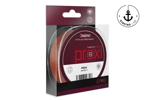 DELPHIN PROXI 8 BARNA - 0,08MM 4,8KG 300M