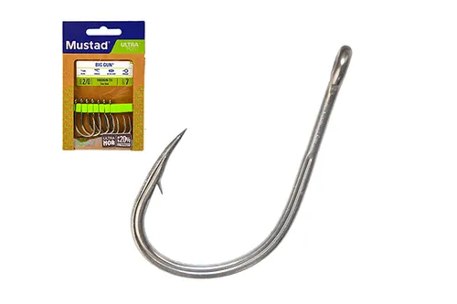 MUSTAD BIG GUN(R) TITAN STEEL 12/0 3DB/CS