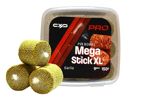 CARP EXPERT PRO BOMBS MEGA PVA STICKS  XL GARLIC (9PCS/BAG)