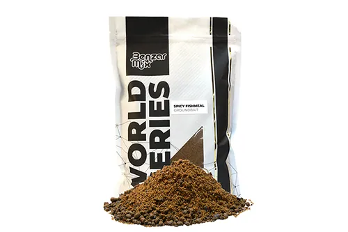 BENZAR MIX WORLD SERIES GROUNDBAIT SPICY FISHMEAL 800GR