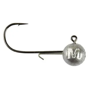 MUSTAD BALL JIG HEAD W/KEEPER 4 3G 6PCS LEAD