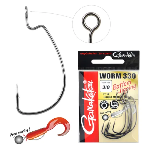 WORM-330 BOTTOM JIGGING 4/0-ÁS 5DB/CS AKCIÓ -20%