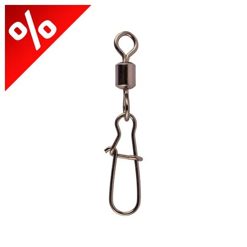 MUSTAD POWER ROLLING SWIVEL W/ DUO LOCK 8 10DB/CSOMAG