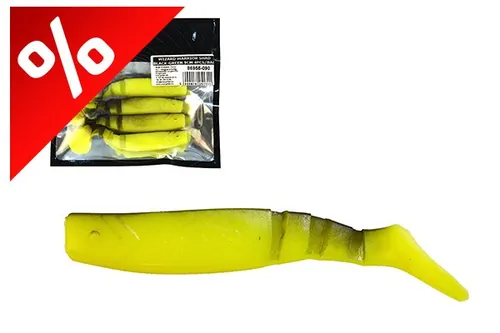 WIZARD WARRIOR SHAD BLACK-GREEN 9CM 4PCS/BAG