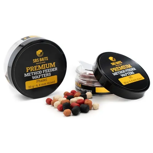 SBS PREMIUM METHOD FEEDER WAFTERS (VEGYES SZÍNEK) 20 G SQUID & OCTOPUS