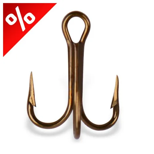 MUSTAD TREBLE HOOKS 3/0 25DB/CSOMAG