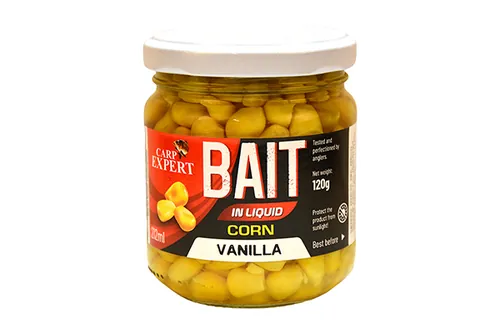 CARP EXPERT ÜVEGES CSEMEGEKUKORICA LÉBEN 212 ML VANÍLIA