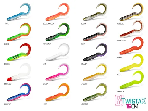 DELPHIN TWISTAX EELTAIL UVS 15 CM BEST