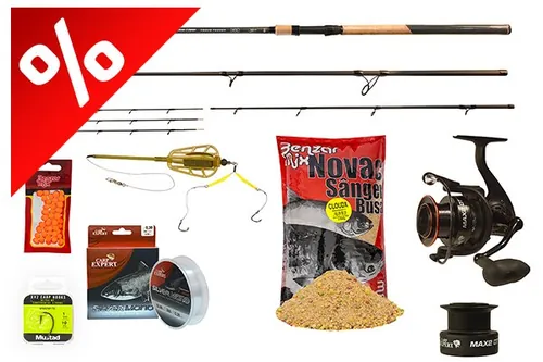 CARP EXPERT SILVER CARP HEAVY FEEDER 4,20M RAPID SZETT ETETŐANYAGGAL ÉS SZERELÉKKEL