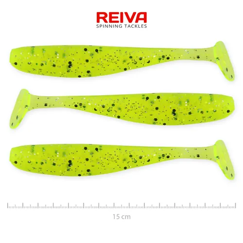 FLASH SHAD 15CM 3DB/CS (POPPY GREEN)