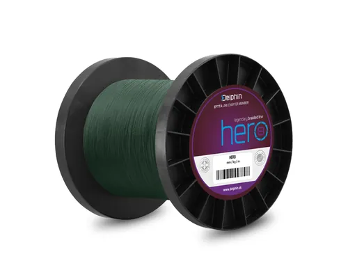 DELPHIN HERO 8 / ZÖLD - 0,50MM 36,4KG  1000M