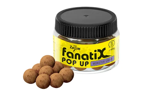 CZ FANATI-X POP UP HOROGCSALI, 16 MM, MONSTER CRAB (RÁK), 40 G