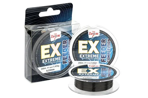 FC EXTREME FEEDER ZSINÓR, O 0,23 MM, 200 M, 7,45 KG, FEKETE